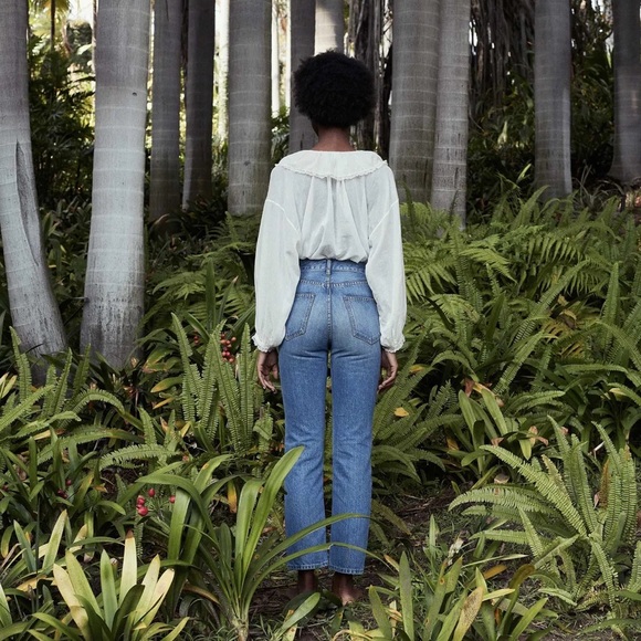 Doen White Ruffled Blouse - Picture 4 of 11